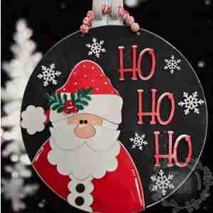 Ho Ho Ho Santa Sign