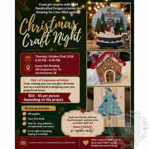 Christmas Craft Night at Jersey Girl Brewery