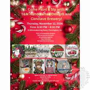 Holiday Paint and Sip At Conclave Brewery